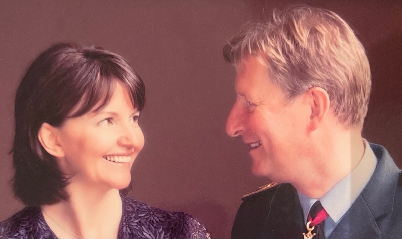 Air Marshal Dr David Walker and Catherine Walker